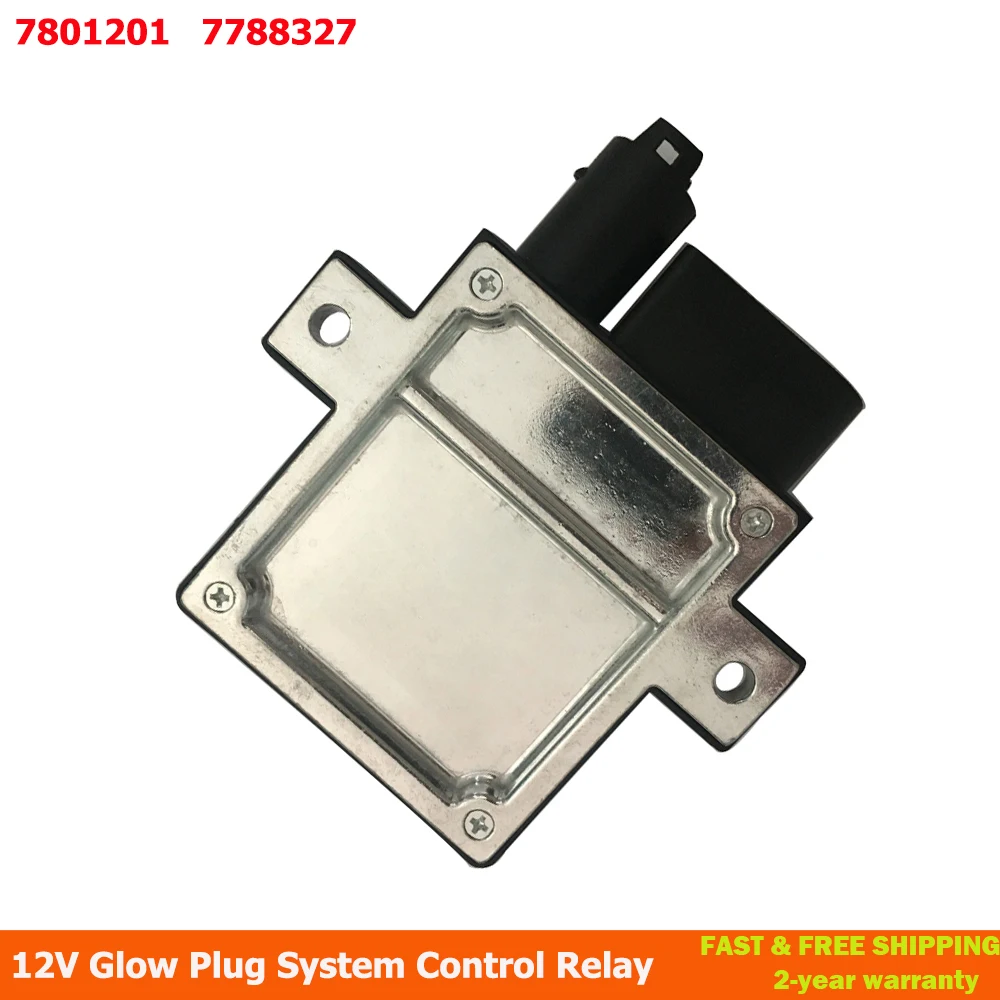 

12V Glow Plug System Control Relay 12217801201 For BMW E46 E60 E63 E90 X3 X5 X6 2.5-3.0L 7801201 7788327 12217788327