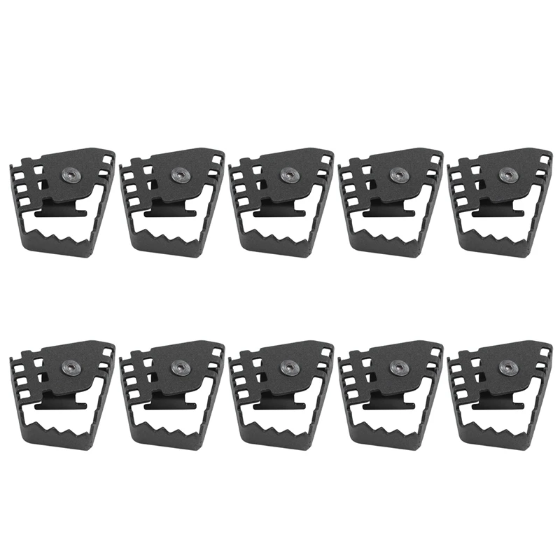 

10X Rear Foot Brake Lever Pedal Enlarge Extension Pad Extender For Bmw F800gs F700gs R1200gs Motorcycle Accessories