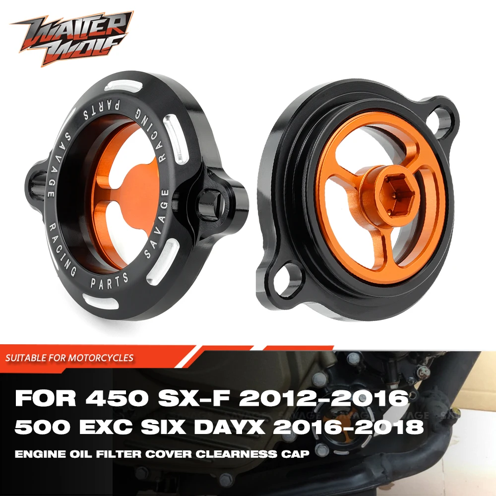 

Engine Oil Filter Cover For 390 ADV 690 SMC 1190 RC8R 500 EXC SIX DAYX RC 250 990 SMT Motorcycle Clearness Fuel Engine Cap