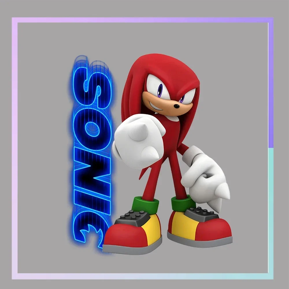 Игра Sonics Transfer Одежда Stickesr Mile Prower Эми Роза Аниме Гладильная нашивка Толстовка