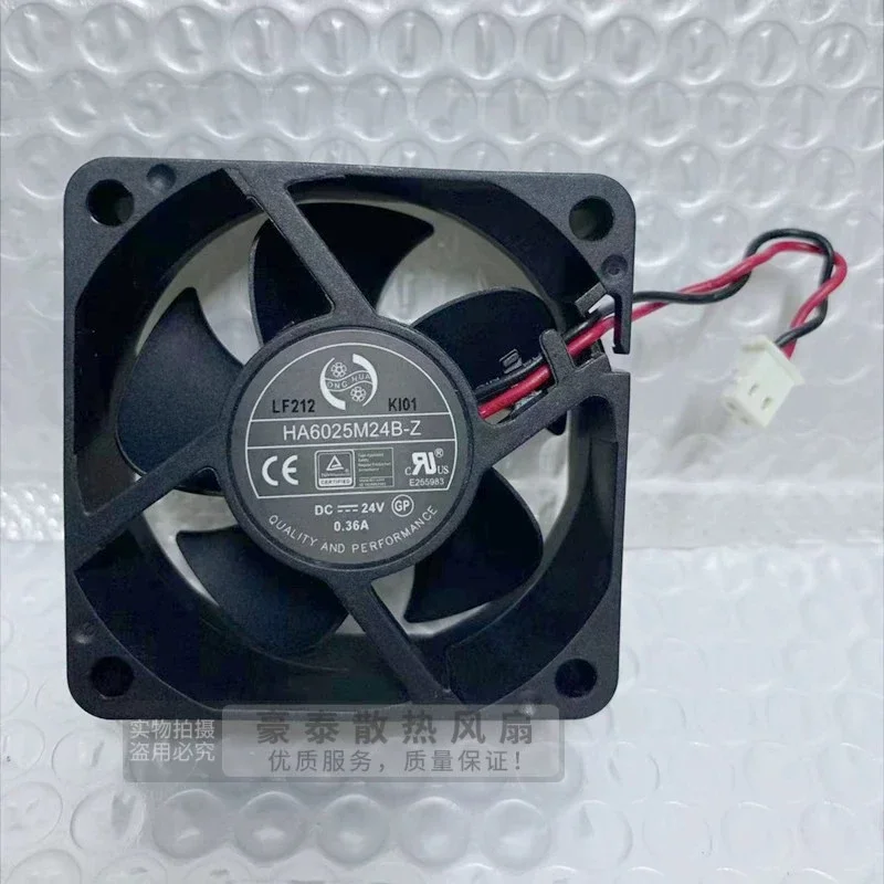 Вентилятор охлаждения сервера ONG HUA HA6025M24B-Z DC 24V 0.36A 60x60x25mm, 2-проводной (art.: 3920dc08d0d8a) - 3920dc08d0d8a