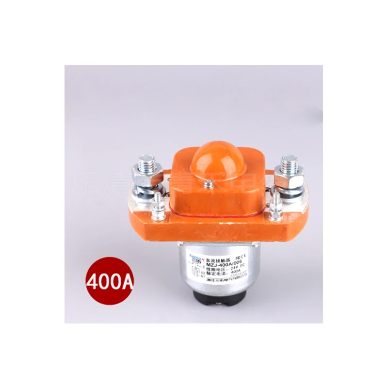 Фото Контактор постоянного тока MZJ-400A, керамический, для электромобилей, высокотоковый, низковольтный, 48В, 24В, 36В №1