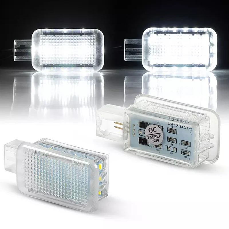 

2x для Land Rover Range Rover Splot L494 L405 Defender L663 светодиодные лампы приветствия двери, лампы для ног, багажника Canbus