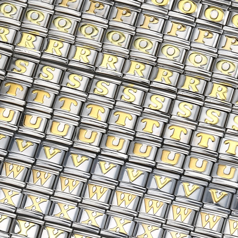 Регулируемые уникальные подарки из нержавеющей стали 26 букв