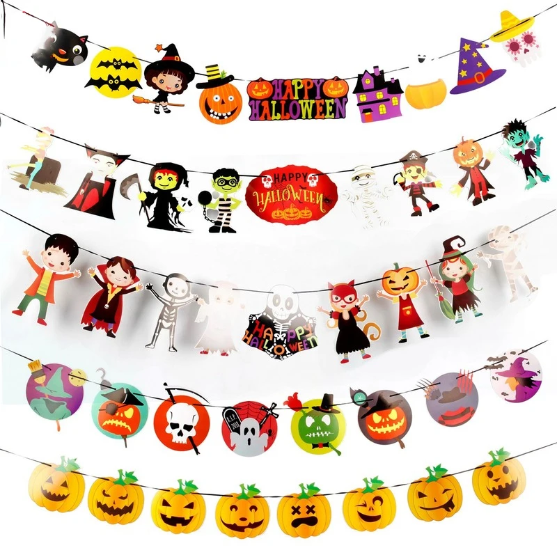 

Бумажный баннер на Хэллоуин, 3 м