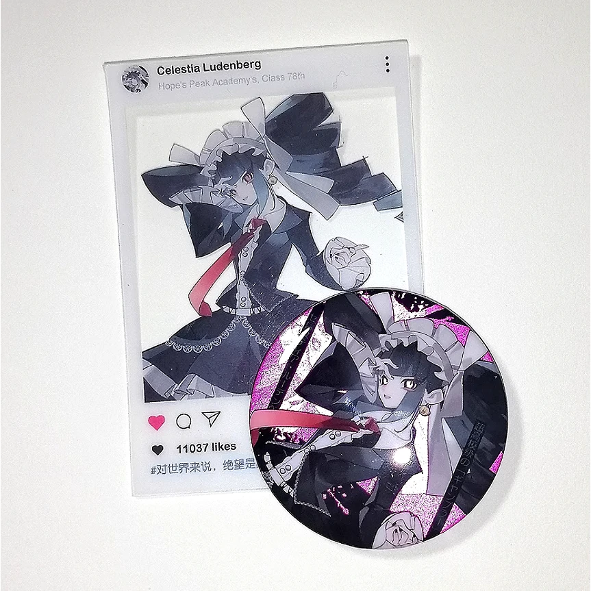 Аниме Danganronpa Mioda Ibuki Kirigiri Kyoko Yasuhiro Taeko Toko Fukawa Kazuichi Souda значок для косплея