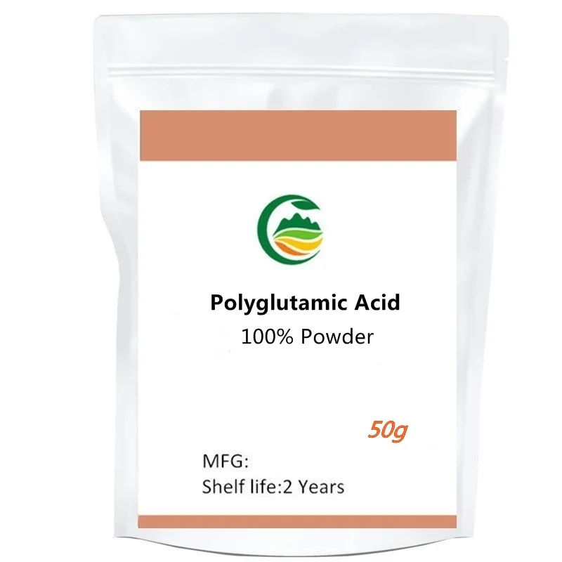 

Best 100% Polyglutamic Acid Powder,PGA for Skin Moisturizing and Whitening Inhibit Melanin,Resist Wrinkles,Poly-L-glutamic Acid