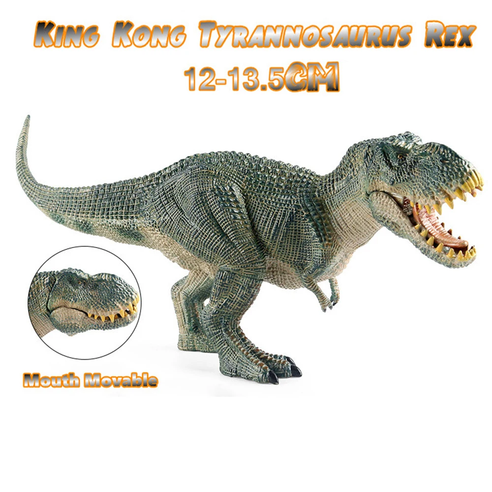 

2005 Movie Version Of King Kong T-Rex Vs King Kong Static Simulation Monster Model Plastic Doll Toy Children'S Birthday Gift