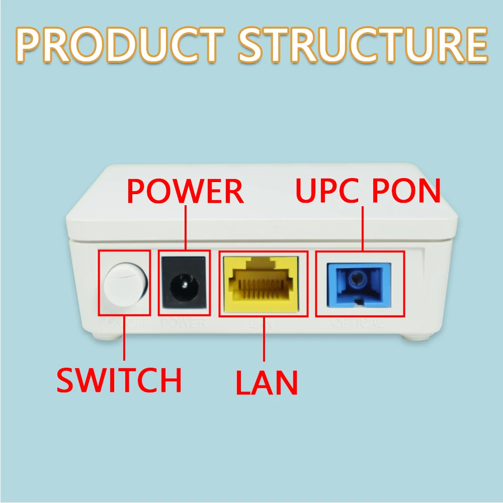 OPTFOCUS HG8310M ONU XPON GPON 1GE Original New ONT XPON GPON FTTH Fiber Tool Free Shipping