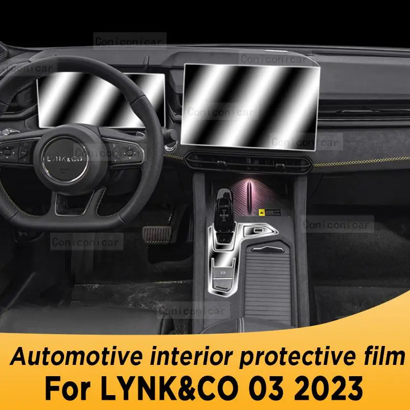 

Для LYNK & CO 03 2023 панель редуктора навигации автомобильного интерьера экрана фотография наклейка против царапин