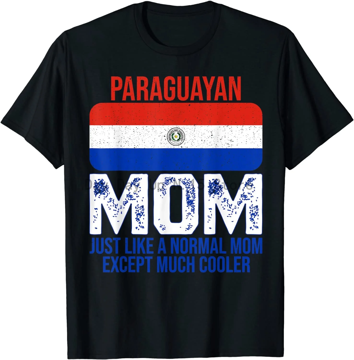 

Vintage Paraguayan Mom Paraguay Flag Design Mother's Day T-Shirt