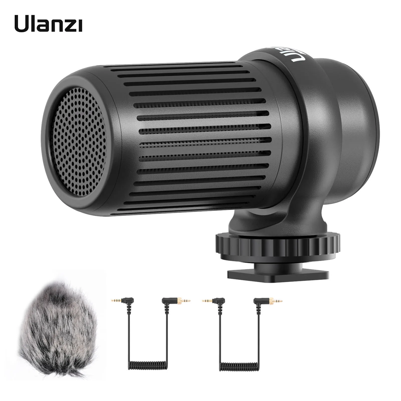 

Кардиоидный микрофон Ulanzi NM-01 Nova Mic01, микрофон для цифровой зеркальной камеры, смартфона с ветровым стеклом для потоковой передачи видео в ре...