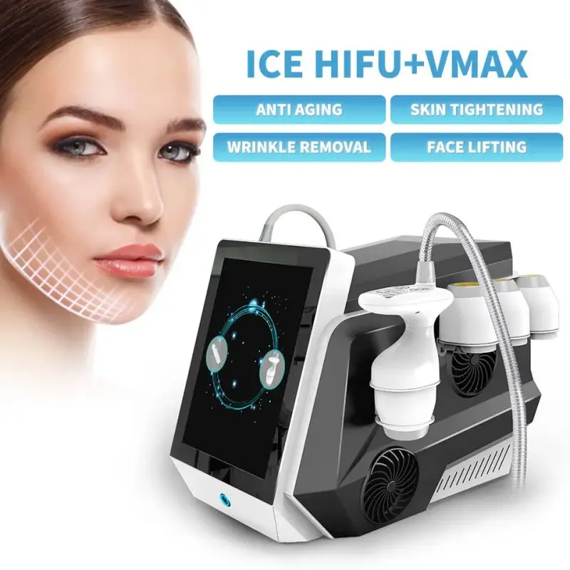 

High Intensity Focused 7D Vmax Face Lifting Wrinkle Removal Ice Cooling Anti-aging Skin Care Professional Beauty Salon Equipment