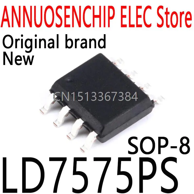 5 шт./партия, новые и оригинальные LD7575 7575PS 7575 SOP-8 LD7575PS