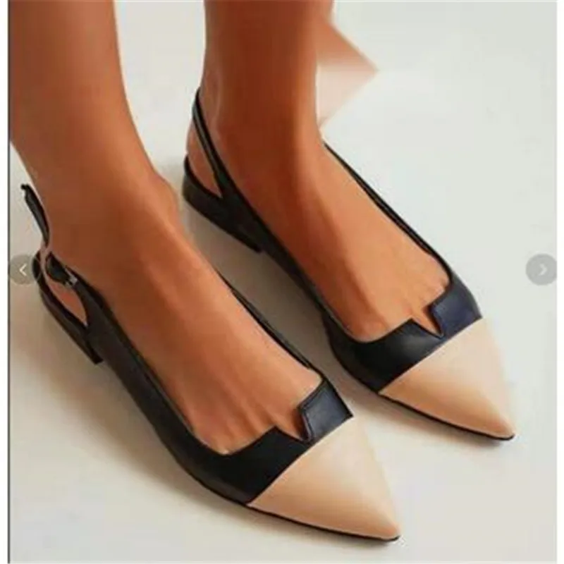 

Женские кроссовки без шнуровки, из ПУ кожи, с острым носком