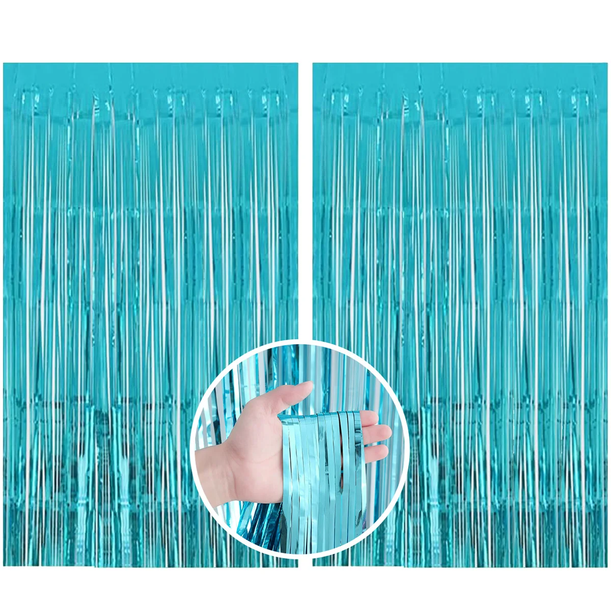 Шторка из пластика QIFU для вечеринки