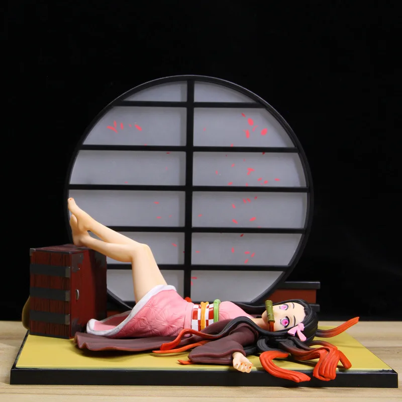 

Фигурка истребителя демонов, незуко, ложя, киметасу, кавайная фигурка no Yaiba с экраном вишневого цветка, аниме, ПВХ Куклы