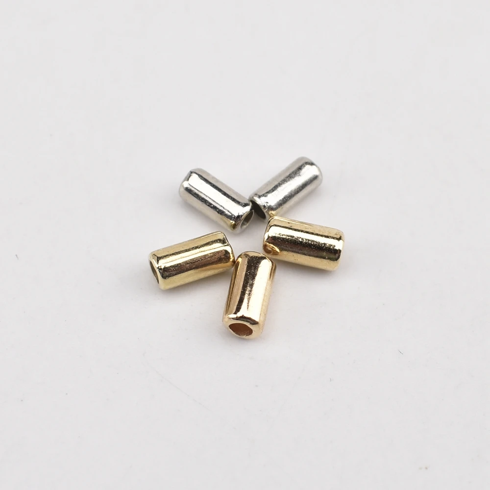 Пластиковые цилиндрические бусины для браслета 200 шт./лот 3 х 6 мм