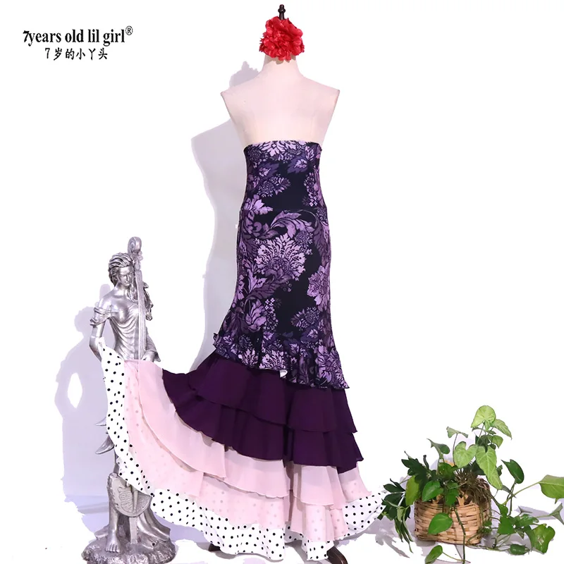

Flamenco Hip Flounce Dress Is A Popular Dance Wear Brand DTT84
