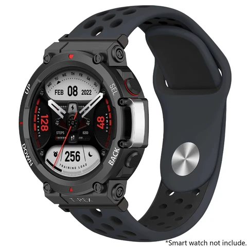 Силиконовый ремешок для Huami Amazfit T-REX 2 CAOWTAN