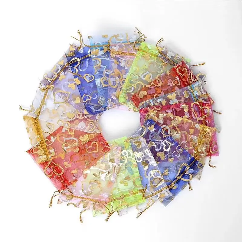 Мешочки из органзы Ywbeads 7х9 см