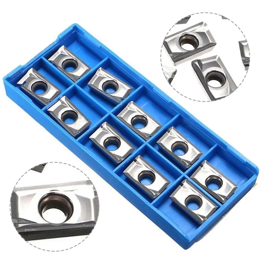 

10pcs APMT1604 APKT1604PDER-MA3 H01 Carbide Blade Lathe Machine Turning Tool CNC Cutting Mechanical Workshop Woodworking Tools