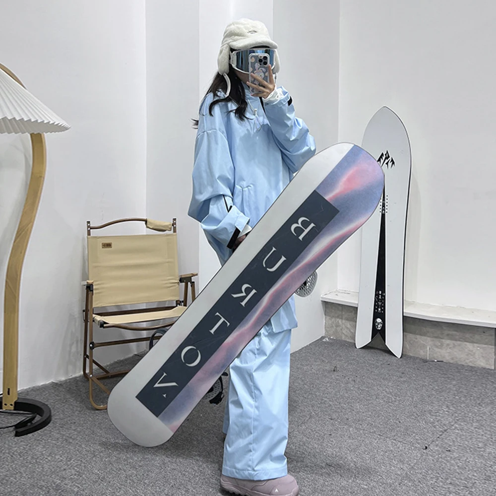 Женский водонепроницаемый лыжный костюм из куртки и брюк цвета размеры в