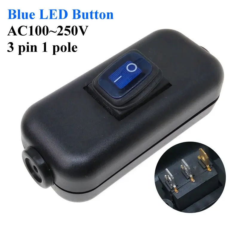 

IP65 водонепроницаемый Встроенный переключатель макс. 250 ~ в 10 А