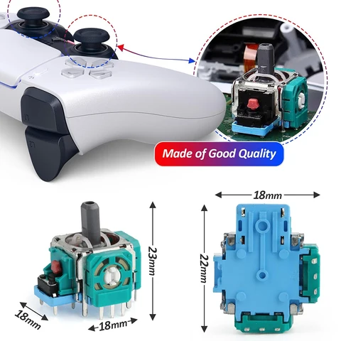 Комплект 3D джойстиков для PS5 DualSense