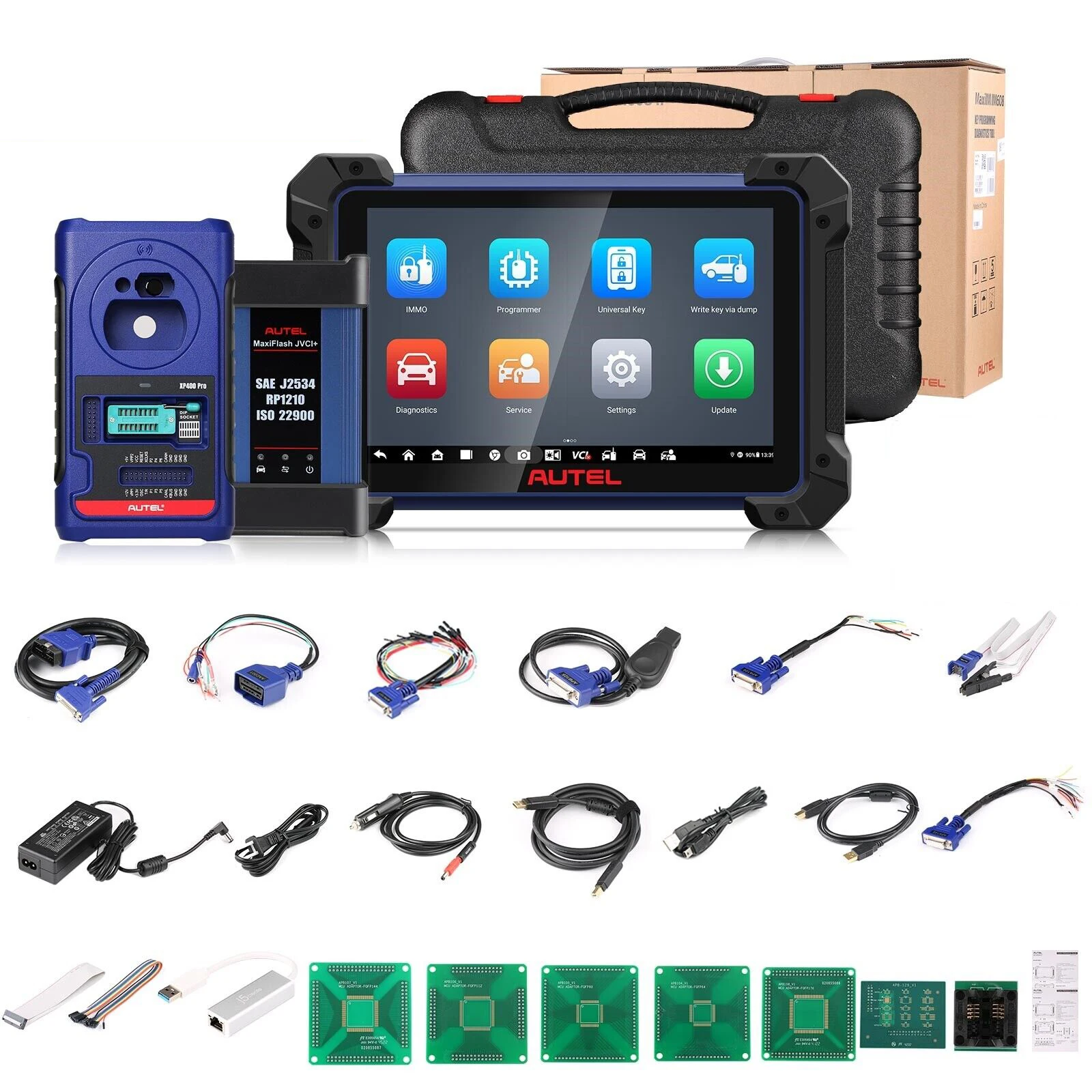 Autel MaxiIM IM608II PRO IMMO: Инструмент для программирования ключей и брелоков IM608S II, программатор автомобильных ключей, диагностический инструмент, 2 года обновлений, IM608 II (art.: 3920dae007e7c) - 3920dae007e7c