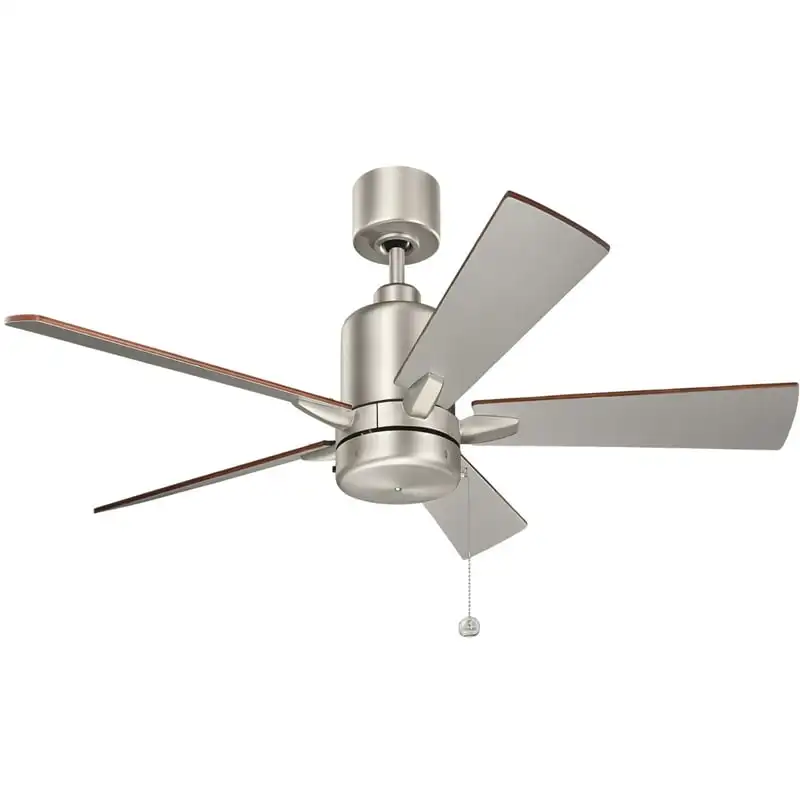 

52" 5 Indoor Ceiling Fan - Nickel