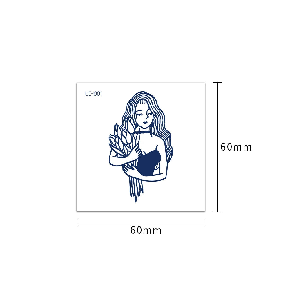 VeeCharm — полупостоянные татуировки Juice для женщин/девочек сексуальные поддельные