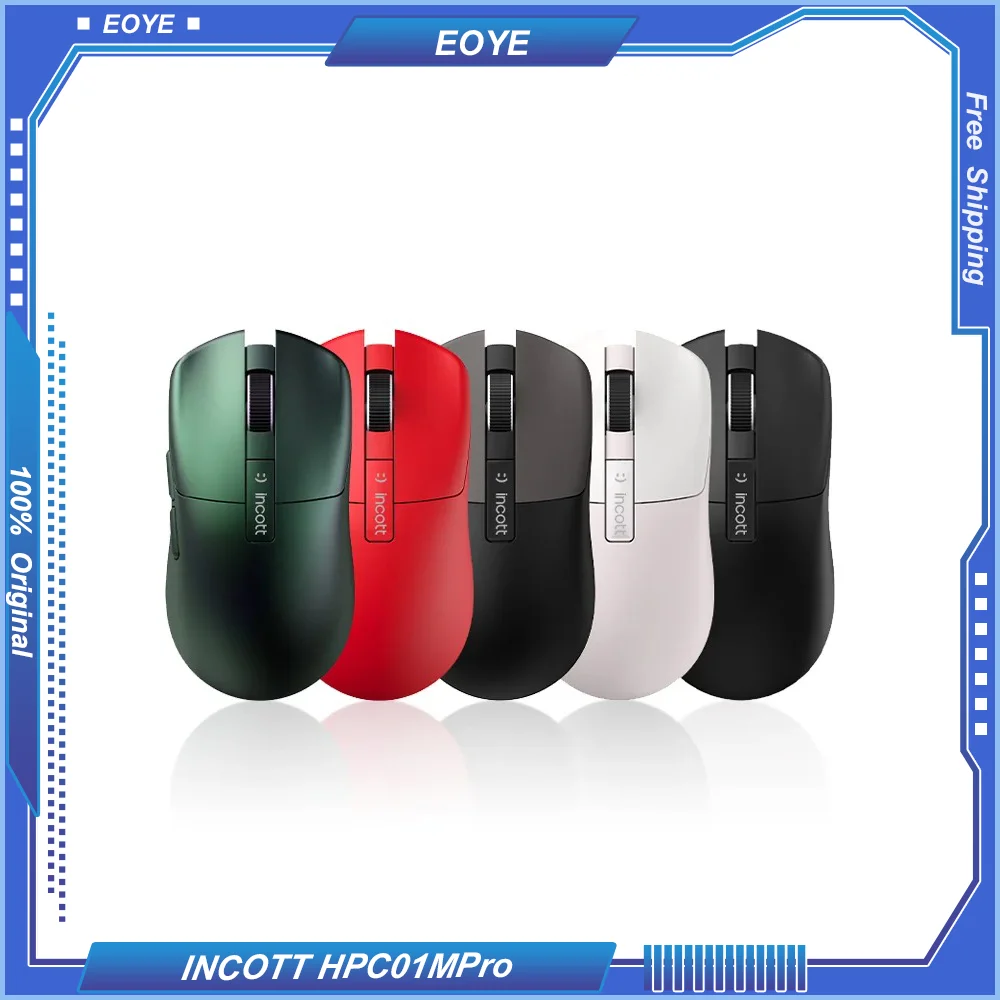 INCOTT HPC01MPro с микропереключателем горячей замены игровая мышь 4K PAW3395 микромоция
