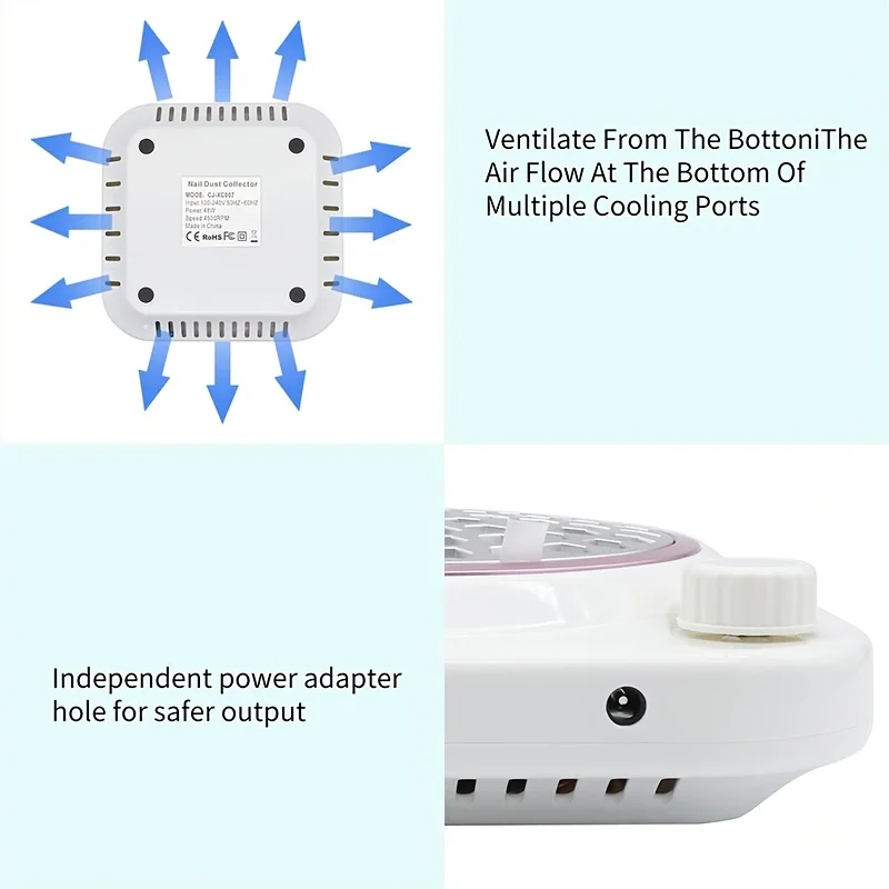 Eleven Ever Средство для снятия лака ногтей 48 В с многофункциональным фильтром Мощный
