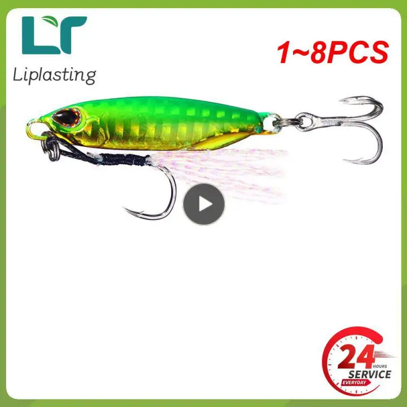 

1 ~ 8 шт. YASHA 58SP подвесной гольян 8 г Джеркбейт воблер Магнитный Longcast приманка для рыбной ловли искусственная приманка для щуки