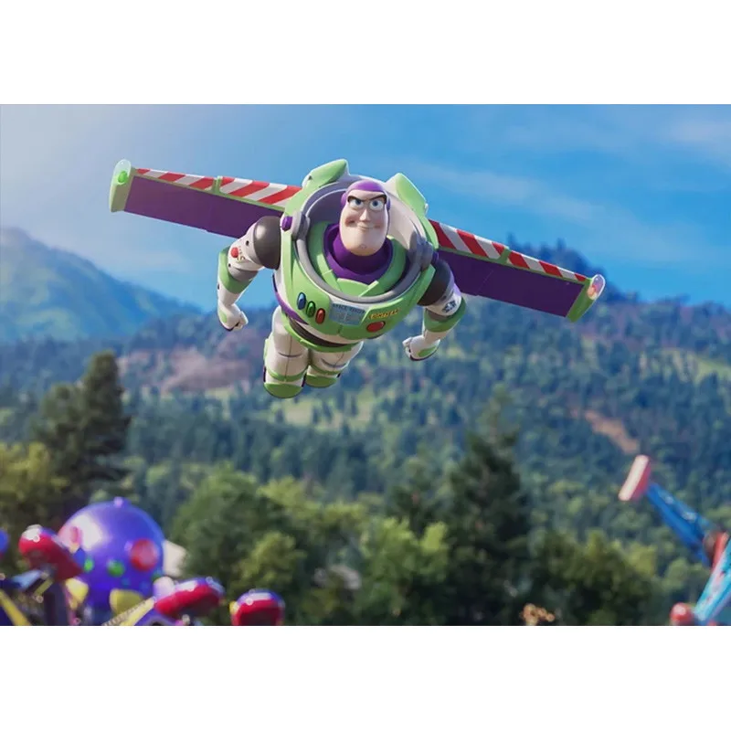 Тканевый фон с темой игрушек героями мультфильмов декор днем рождения