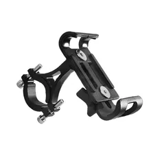 Z80 Metal Motorcycle Bike Phone Holder Aluminum Alloy Anti-slip Bracket GPS Clip Universal Bicycle Phone Stand for Smartphones