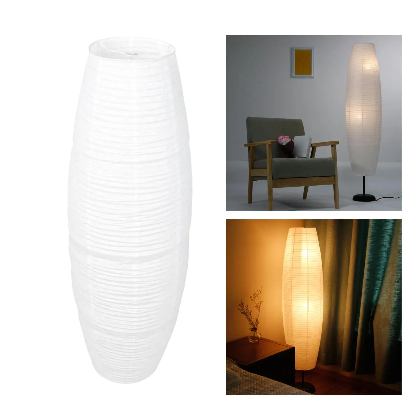 

Simple paper home floor lampshade Nordic Style Floor Lamp Light Cover for Home Hotel Using