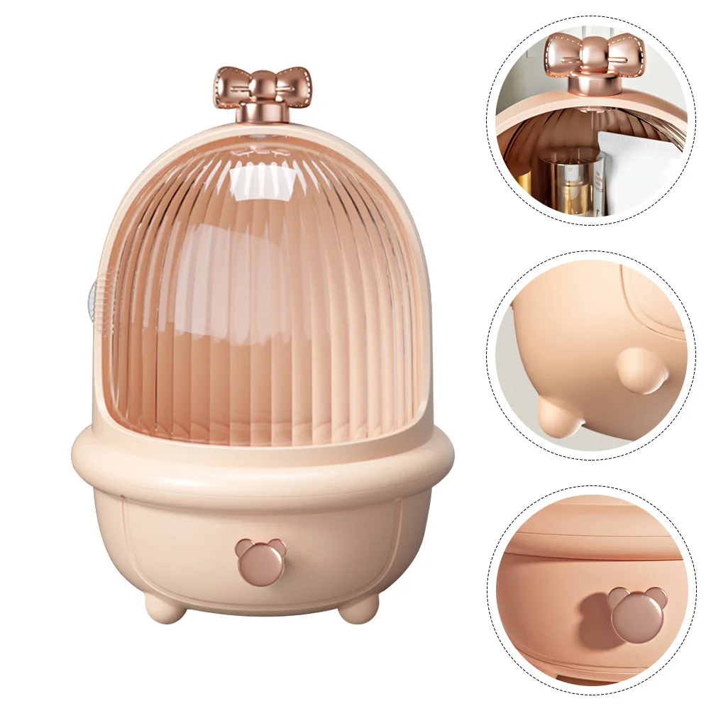 

Dust-proof Storage Box Makeup Tools Organizer Drawer Type Makeup Case Skincare Case