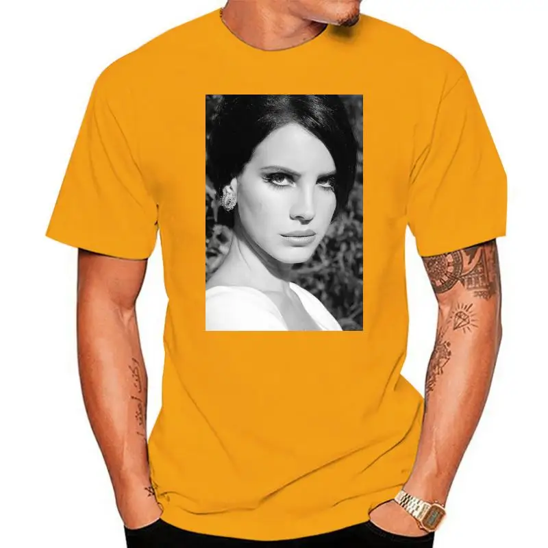 

Футболка «Лана Дель Рей» для мужчин и женщин, пикантная поп-рока в стиле унисекс, летняя печаль