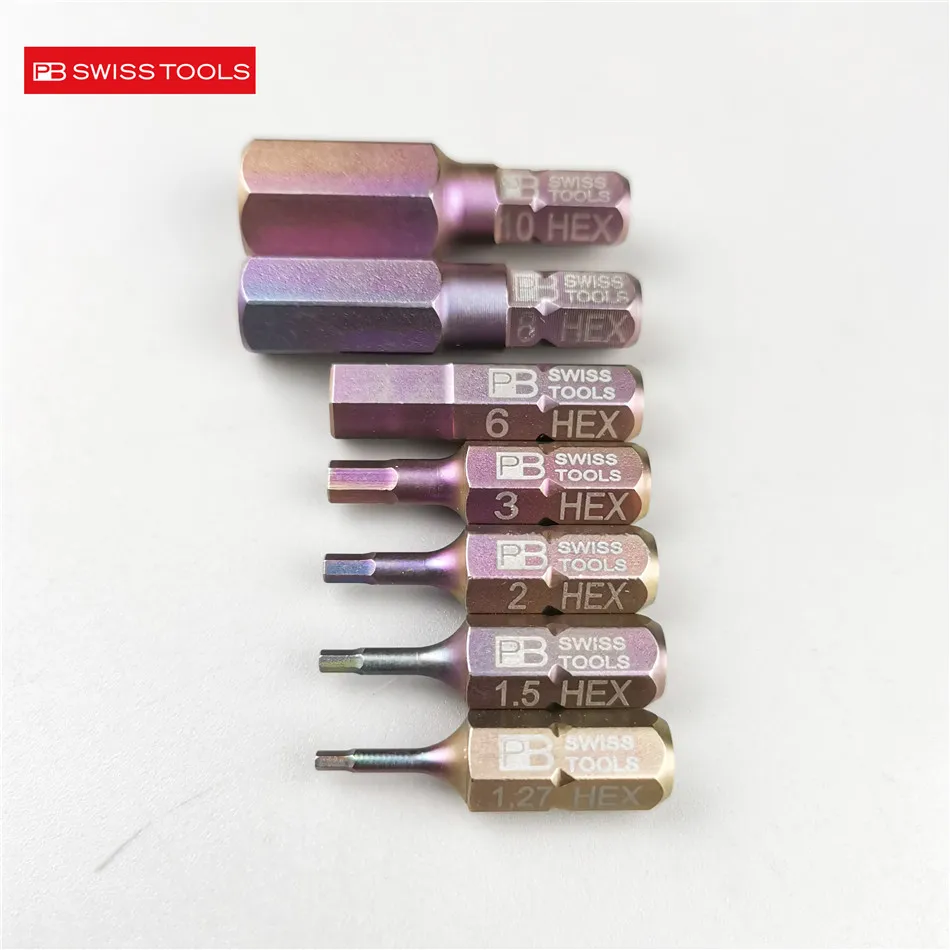 10 шт. шестигранные прецизионные биты PB C6.210/1 5/2/2.5/3/4/5/6/8/10