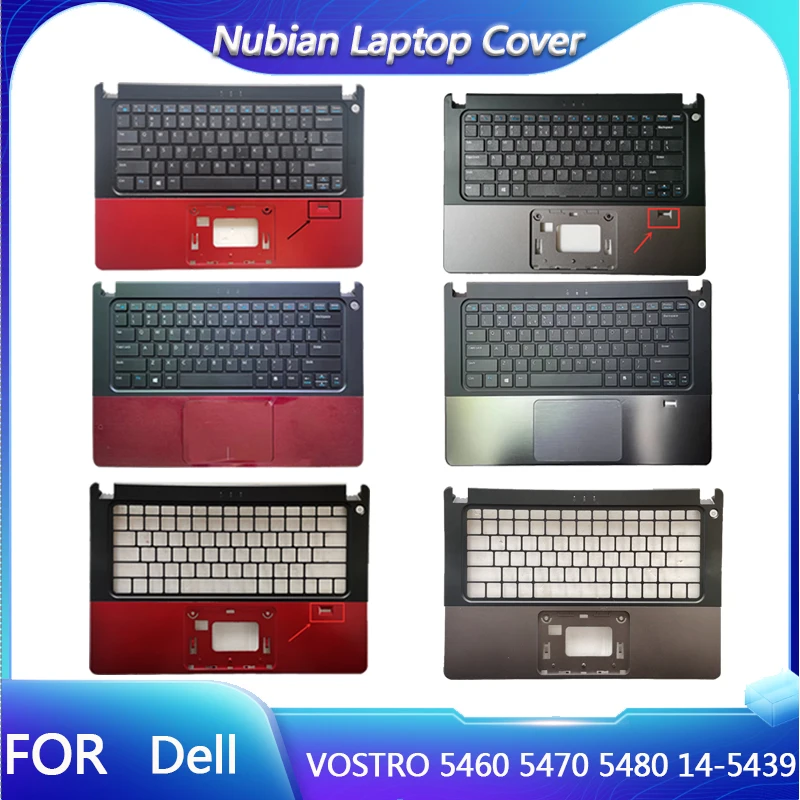 New laptop For DELL VOSTRO 5460 5470 5480 14-5439 P41G Palmrest upper Cover / Bottom Base Cover lower Case