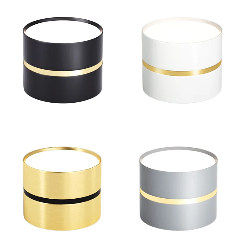 

Macaron led Surface Mounted downlights Bedroom hallway Home Decor Gloss simple modern lights Cloakroom indoor lighting 9W12W15W