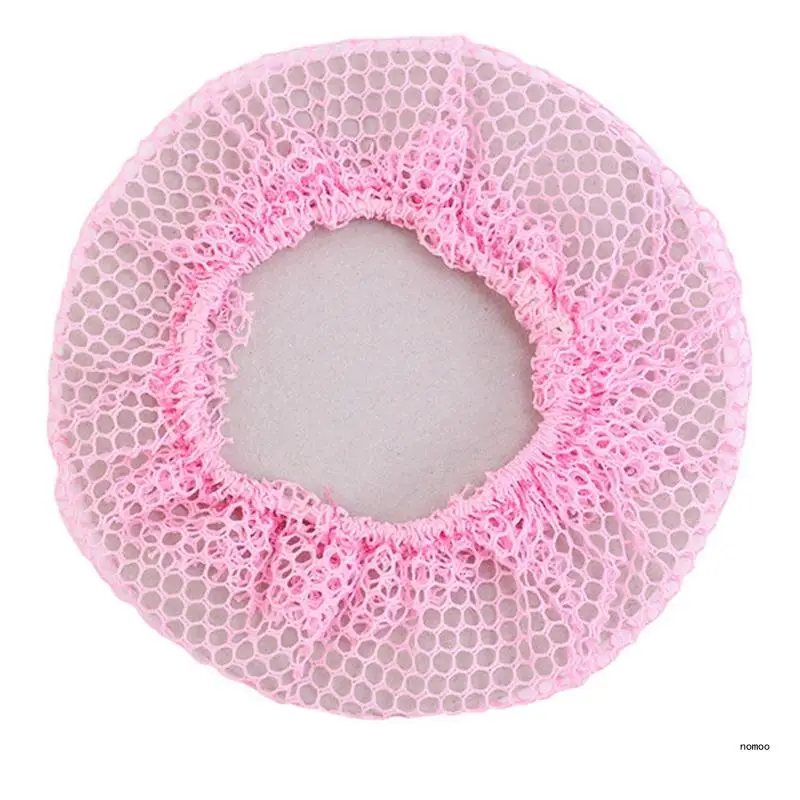 Элегантная сетка для волос многоразовая эластичная лента с цветочным краем