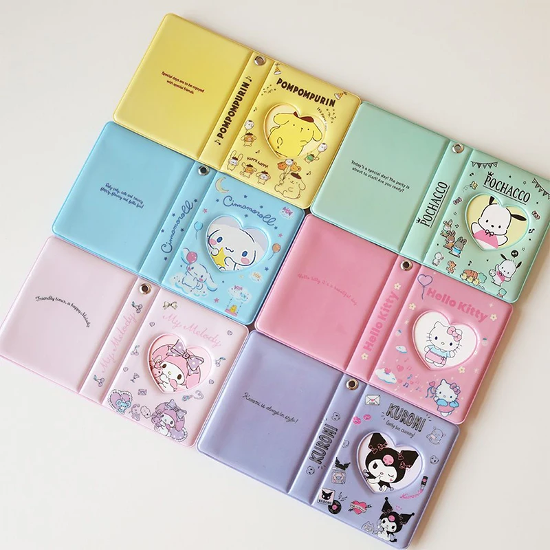 Kawaii 3-дюймовая книга с карточками фотоальбом аниме Kuromi Melody Cinnamoroll мини-грузовик