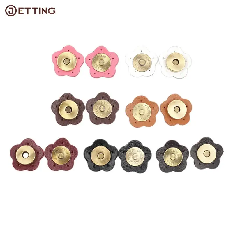 

1PCS Bag Magnetic Buttons Genuine Leather Bronze Snape for Women Handmade DIY Handbag Fastener Accessories