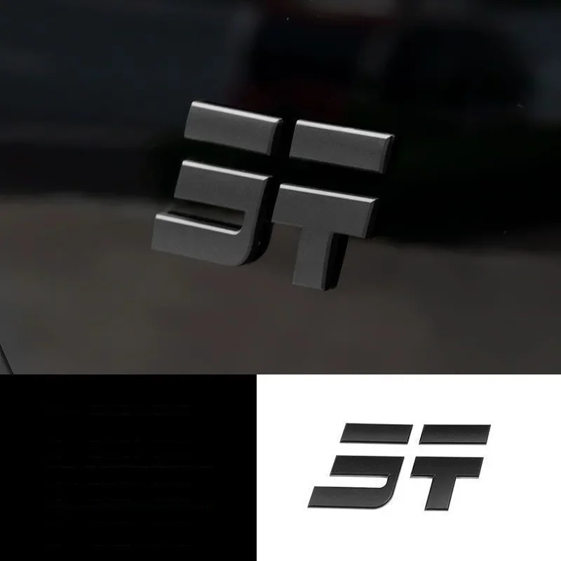 

Для Chery Jetour T2 передняя задняя эмблема с логотипом, черная наклейка, блестящий стиль, 1 шт.