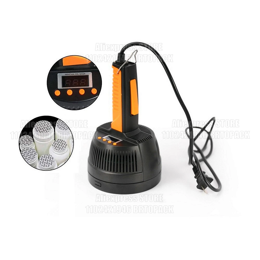 DL-800A Handheld Plastic Capping Continuous Sealer Aluminum 