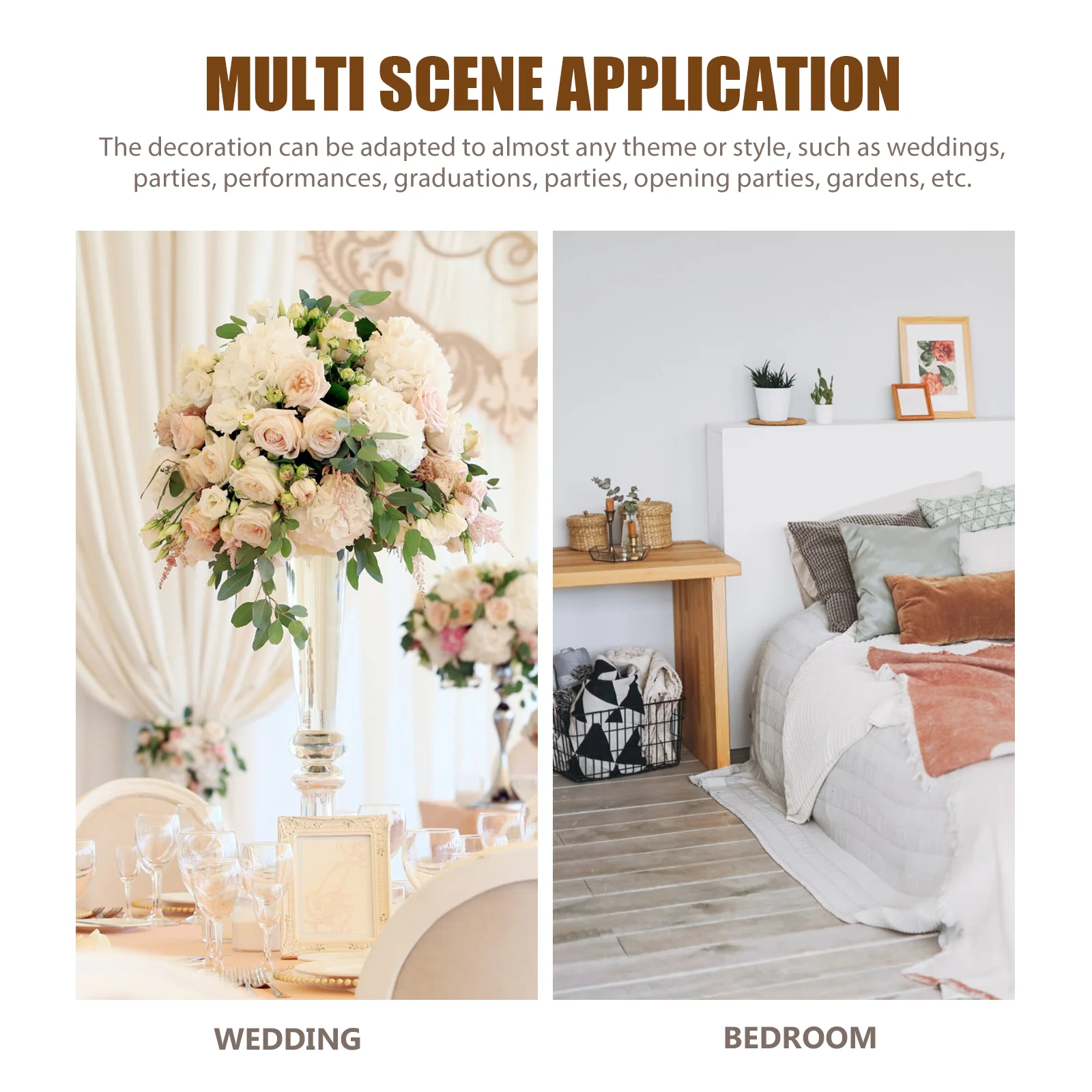 Цветочный горшок Свадебный держатель пластиковый винтажный Римский стиль