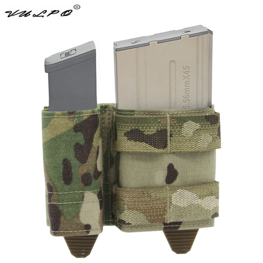 

VULPO Tactical Airsoft Molle 5.56 9mm Magazine Pouch KYWI Style 9mm Mag Pouch Hunting Paintball Holster Equipment